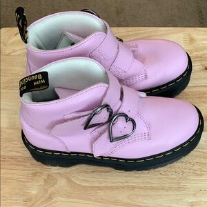 Dr. Martens Lavender Devon Heart Boots